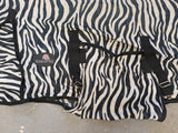 6'9 Equestrian King zebra fly rug (F223)