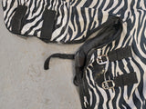 6'9 Equestrian King zebra fly rug (F223)