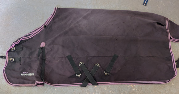 6'6 Shires highlander lightweight turnout rug (5731)