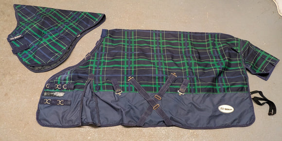6'3 Whitaker medium turnout rug + detachable neck (5663)