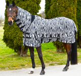 6'6 Rhinegold Africa Zebra Fly Rug NEW