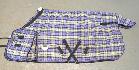 6'3 Weatherbeeta channel quilt stable rug (5771)