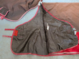 6'6 Weatherbeeta medium turnout + detachable neck (5872)