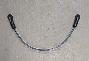 1 Fillet straps - one size. Elastic bungee inside plastic cover NEW (FS01)