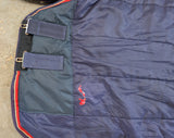 6'0 Shires medium stable rug + detachable neck (5657)