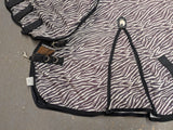 6'6 Epic Zebra Fly Rug BARGAIN PRICE !! (5880)