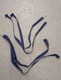 2 Sets - Leg straps (adjustable webbing).