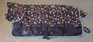 5'9 Shires tempest "dog" 200g combo turnout rug (5619)